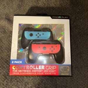 BRAND NEW Press Play 2 pack Controller Grip for Nintendo Switch Joy-Con